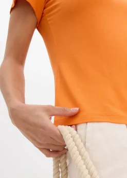 Femme bonprix Basiques|T-Shirts & Tops|T-shirt en viscose fluide