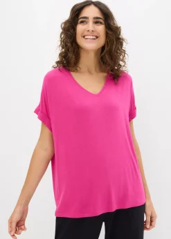bonprix T-shirt en viscose fluide|Femme T-Shirts & Tops