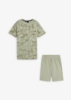 bonprix T-shirt et bermuda coton garçon (ens. 2 pces)|Enfant Vêtements Enfant|Garçons 2-8 Ans·Shorts