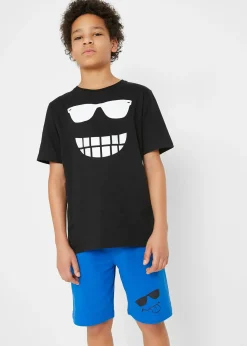 Enfant bonprix Vêtements Enfant|Garçons 9-16 Ans·Shorts|T-shirt et bermuda en jersey (ens. 2 pces) 100% coton