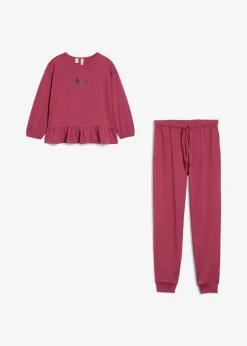 bonprix T-shirt et pantalon de jogging coton (ens. 2 pces)|Enfant Vêtements Enfant|Filles·Pyjamas & Chemises De Nuit