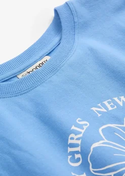 bonprix T-shirt et pantalon (ens. 2 pces) en coton extensible|Enfant Vêtements Enfant|Filles 9-16 Ans·Pulls & Sweats