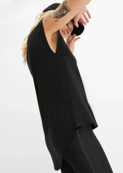 bonprix T-shirt fluide, plus long derrière|Femme T-Shirts & Tops