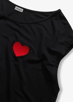 bonprix T-shirt fluide, plus long derrière|Femme T-Shirts & Tops