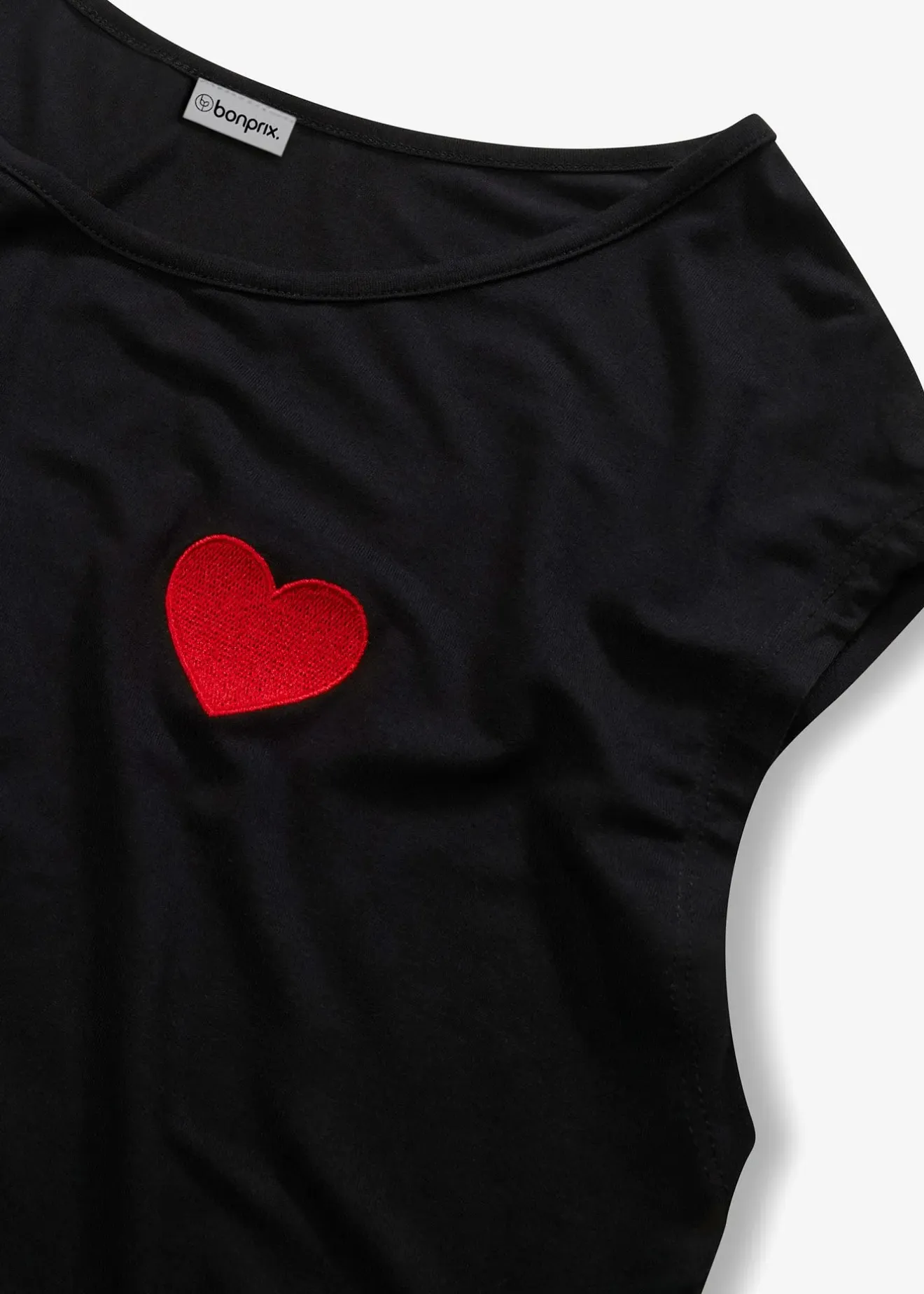 bonprix T-shirt fluide, plus long derrière|Femme T-Shirts & Tops