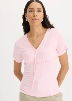 bonprix T-shirt froncé|Femme T-Shirts & Tops