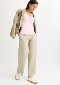 bonprix T-shirt froncé|Femme T-Shirts & Tops