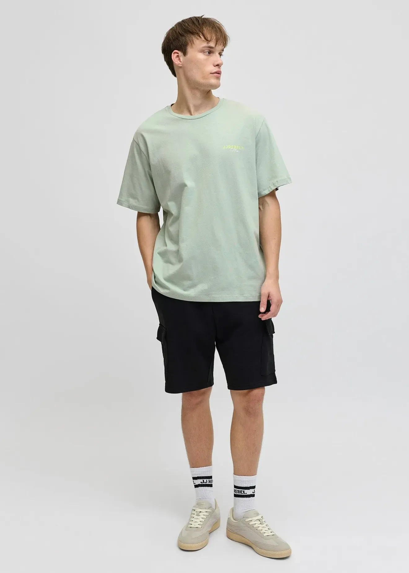 Homme JJ REBEL T-Shirts & Polos|T-shirt 100% coton