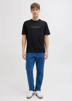 Homme JJ REBEL T-Shirts & Polos|T-shirt loose, 100% coton