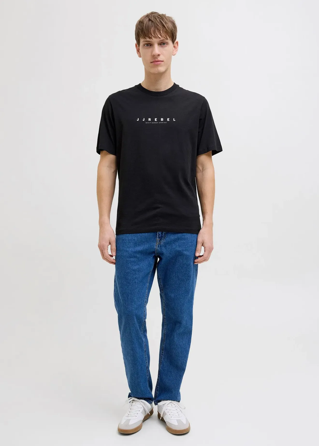 Homme JJ REBEL T-Shirts & Polos|T-shirt loose, 100% coton