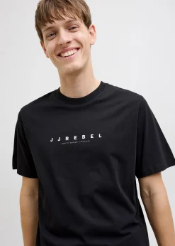 Homme JJ REBEL T-Shirts & Polos|T-shirt loose, 100% coton