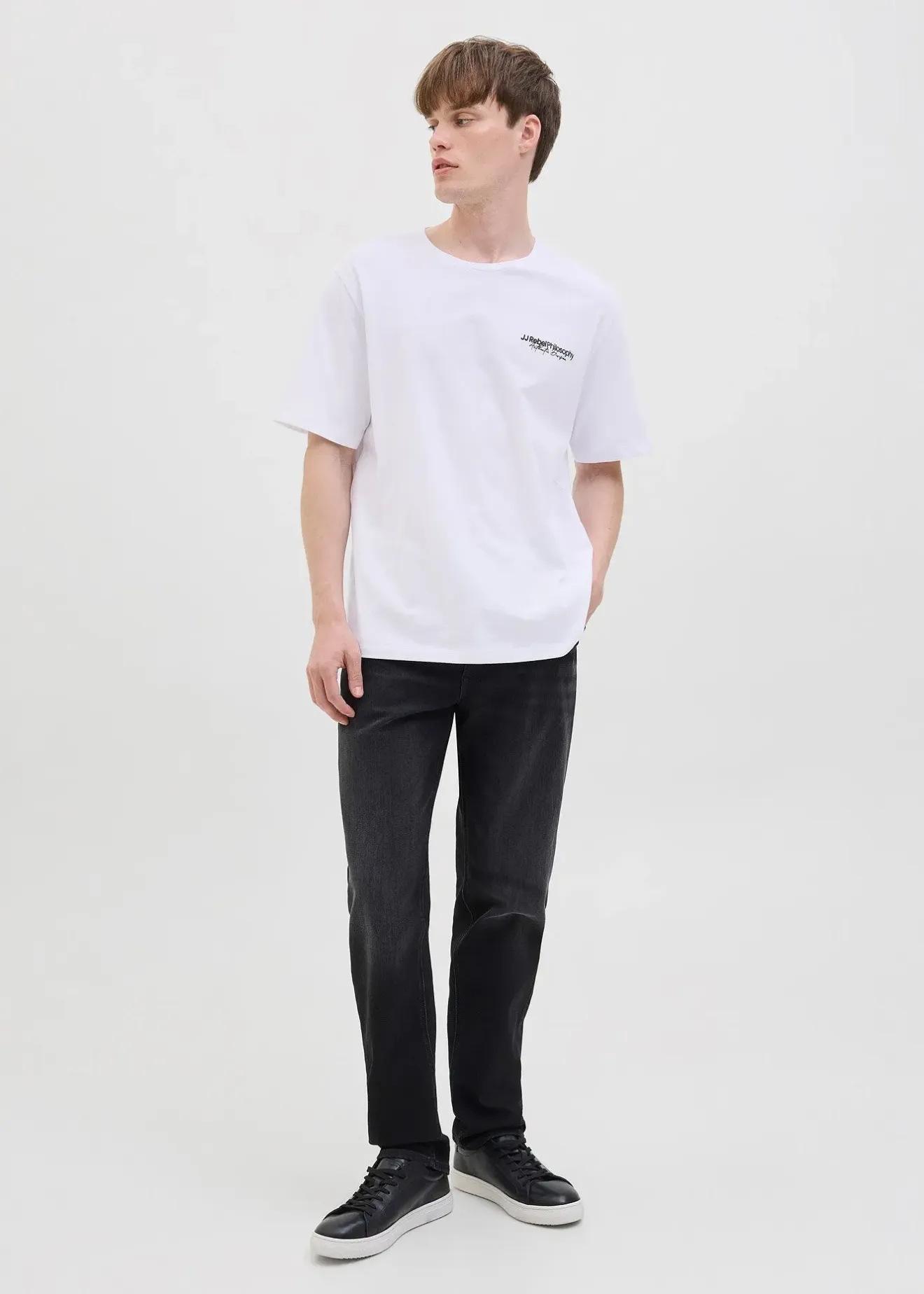 JJ REBEL T-shirt loose, 100% coton|Homme T-Shirts & Polos