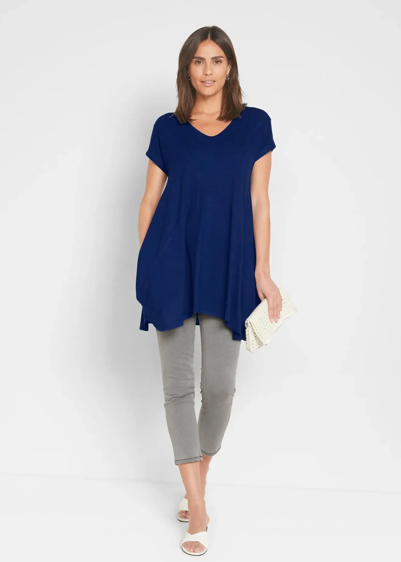 bonprix T-shirt long|Femme T-Shirts & Tops