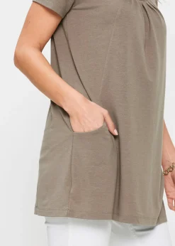 bonprix T-shirt long|Femme T-Shirts & Tops