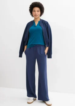 Femme bonprix Basiques|T-Shirts & Tops|T-shirt long à col tunisien