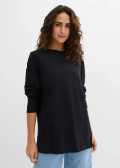 Femme bonprix Basiques|T-Shirts & Tops|T-shirt long 100% coton