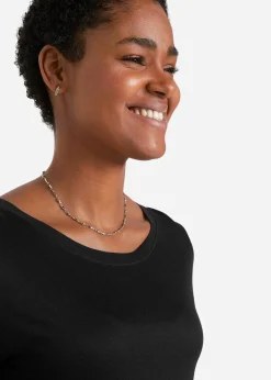 bonprix T-shirt long avec volant|Femme T-Shirts & Tops