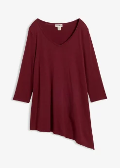 Femme bonprix T-Shirts & Tops|T-shirt long en coton et viscose