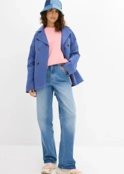 Femme bonprix T-Shirts & Tops|Deux Pièces & Ensembles|T-shirt long en interlock