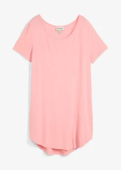 bonprix T-shirt long en viscose douce|Femme Basiques|T-Shirts & Tops
