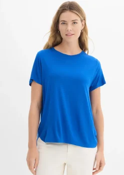 Femme bonprix Basiques|T-Shirts & Tops|T-shirt long en viscose douce
