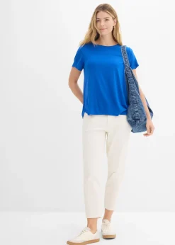 Femme bonprix Basiques|T-Shirts & Tops|T-shirt long en viscose douce