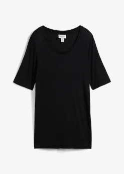 Femme bonprix Basiques|T-Shirts & Tops|T-shirt long en viscose douce