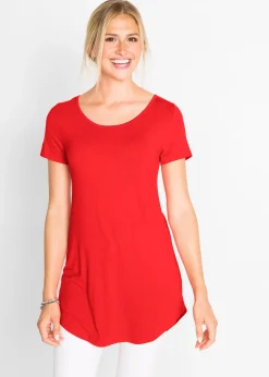 Femme bonprix Basiques|T-Shirts & Tops|T-shirt long en viscose douce