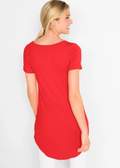 Femme bonprix Basiques|T-Shirts & Tops|T-shirt long en viscose douce