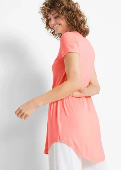 Femme bonprix Basiques|T-Shirts & Tops|T-shirt long en viscose douce