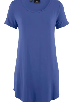 bonprix T-shirt long en viscose douce|Femme Basiques|T-Shirts & Tops