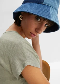 Femme bonprix T-Shirts & Tops|T-shirt long en viscose mélangée