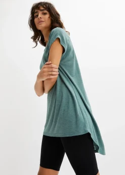bonprix T-shirt long en viscose mélangée|Femme T-Shirts & Tops