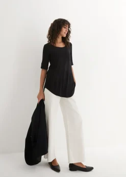 Femme bonprix Basiques|T-Shirts & Tops|T-shirt long et doux en viscose