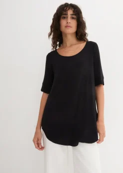Femme bonprix Basiques|T-Shirts & Tops|T-shirt long et doux en viscose