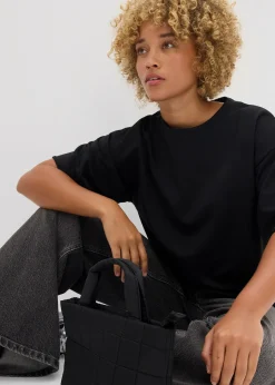 Femme bonprix Sweats|T-shirt long sweat 100% coton