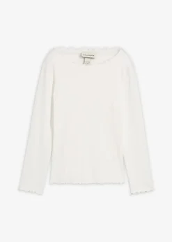 Enfant bonprix Vêtements Enfant|Filles 9-16 Ans·T-Shirts & Chemisiers|T-shirt manches longues 100% coton