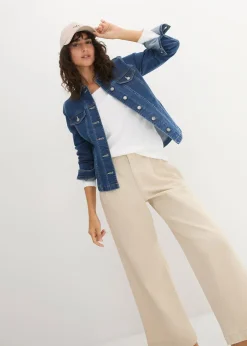 Femme bonprix Basiques|T-Shirts & Tops|T-shirt manches longues 100% coton