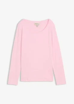 bonprix T-shirt manches longues 100% coton|Femme Basiques|T-Shirts & Tops