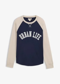 Homme bonprix T-Shirts & Polos|T-shirt manches longues 100% coton