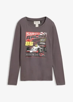 Enfant bonprix Vêtements Enfant|Garçons 9-16 Ans·T-Shirts|T-shirt manches longues 100% coton