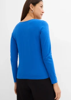 Femme bonprix Basiques|T-Shirts & Tops|T-shirt manches longues 100% coton