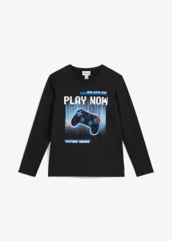 bonprix T-shirt manches longues 100% coton|Enfant Vêtements Enfant|Garçons 9-16 Ans·T-Shirts