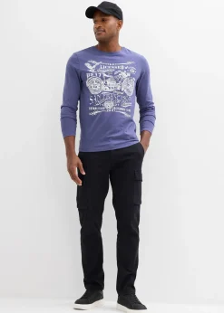 Homme bonprix T-Shirts & Polos|T-shirt manches longues 100% coton