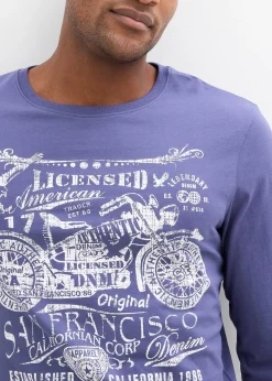 Homme bonprix T-Shirts & Polos|T-shirt manches longues 100% coton