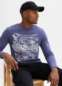 Homme bonprix T-Shirts & Polos|T-shirt manches longues 100% coton