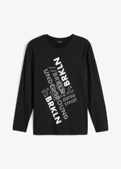 Homme bonprix T-Shirts & Polos|T-shirt manches longues 100% coton