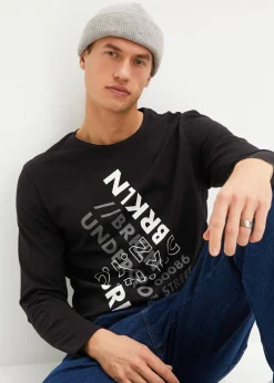 Homme bonprix T-Shirts & Polos|T-shirt manches longues 100% coton