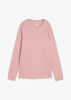 bonprix T-shirt manches longues 100% coton|Femme Basiques|T-Shirts & Tops