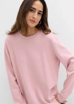 bonprix T-shirt manches longues 100% coton|Femme Basiques|T-Shirts & Tops